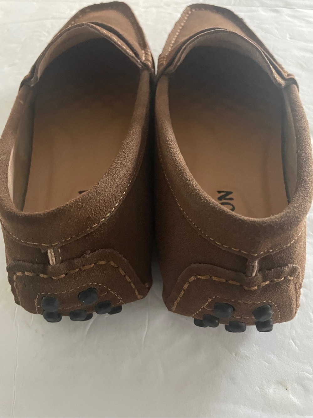 Brown Suede like Penny moccasin Loafers in size 9 - Picture 5 of 7